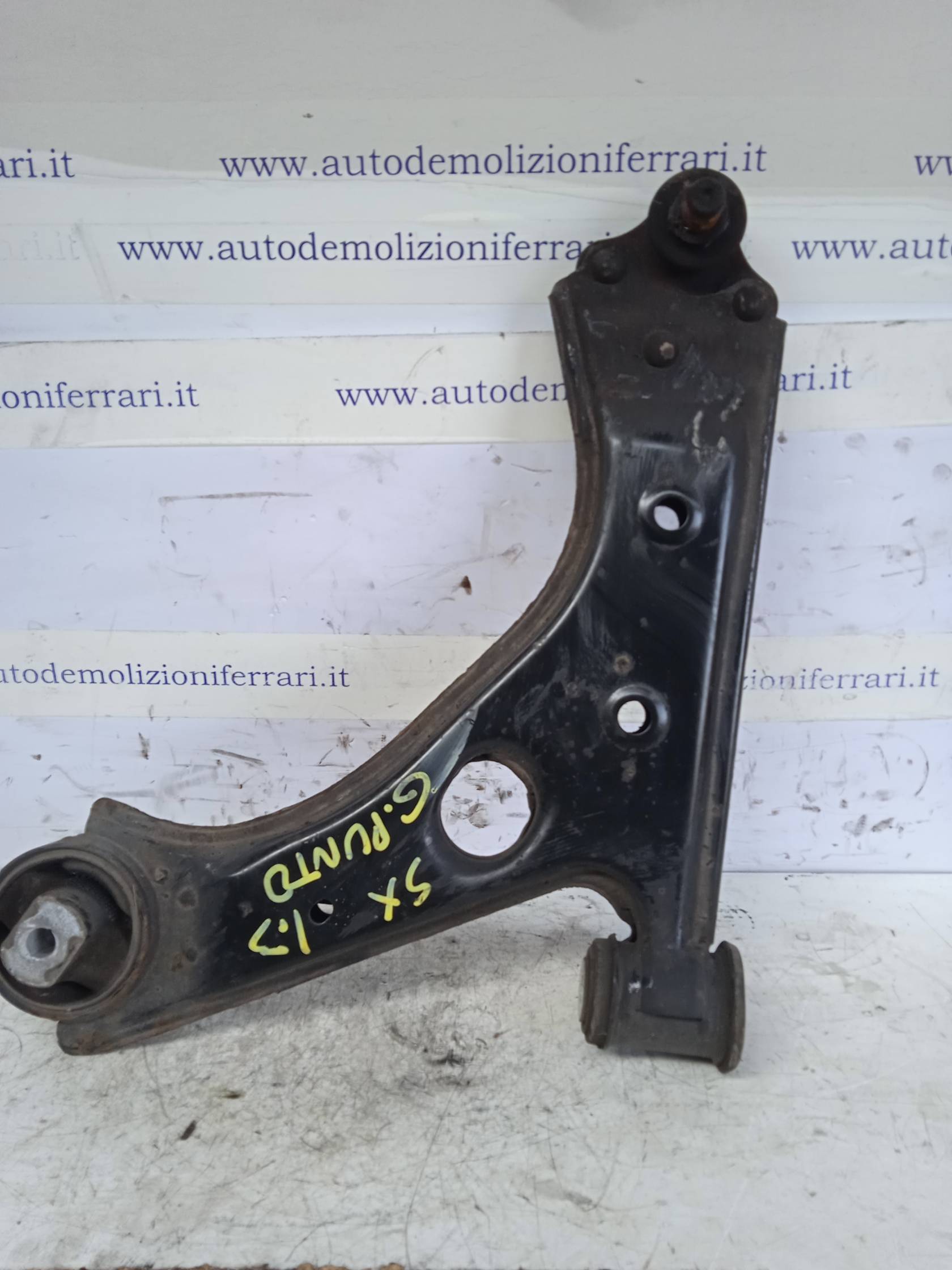 Braccio oscillante sosp. ant. sx.